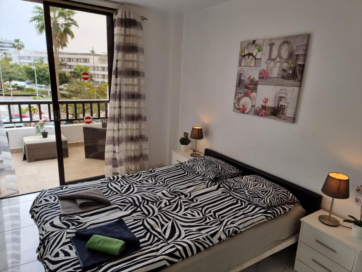 Duplex Apartment Vistamar, Sea-View, Heated Pool In Parque Santiago 2, Wifi Playa de las Américas Exterior foto