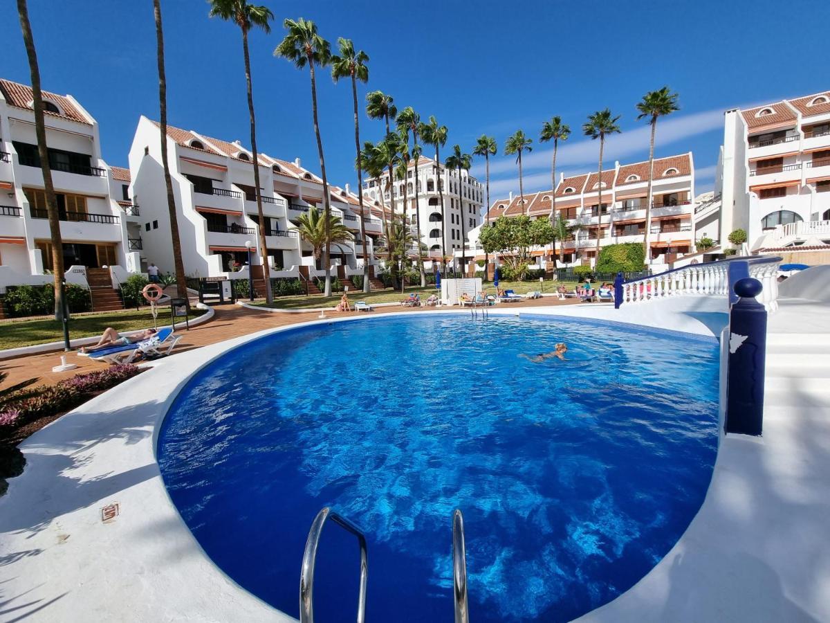 Duplex Apartment Vistamar, Sea-View, Heated Pool In Parque Santiago 2, Wifi Playa de las Américas Exterior foto