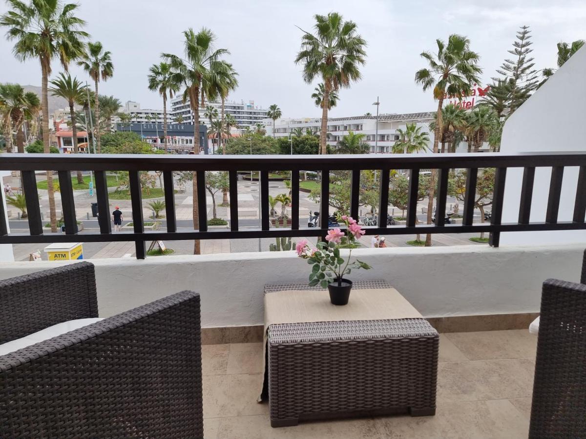 Duplex Apartment Vistamar, Sea-View, Heated Pool In Parque Santiago 2, Wifi Playa de las Américas Exterior foto