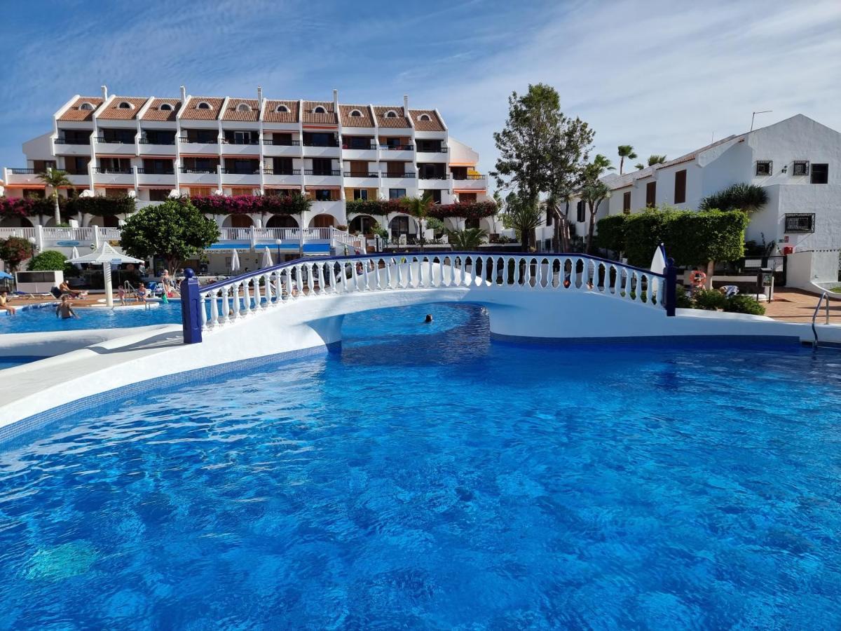 Duplex Apartment Vistamar, Sea-View, Heated Pool In Parque Santiago 2, Wifi Playa de las Américas Exterior foto