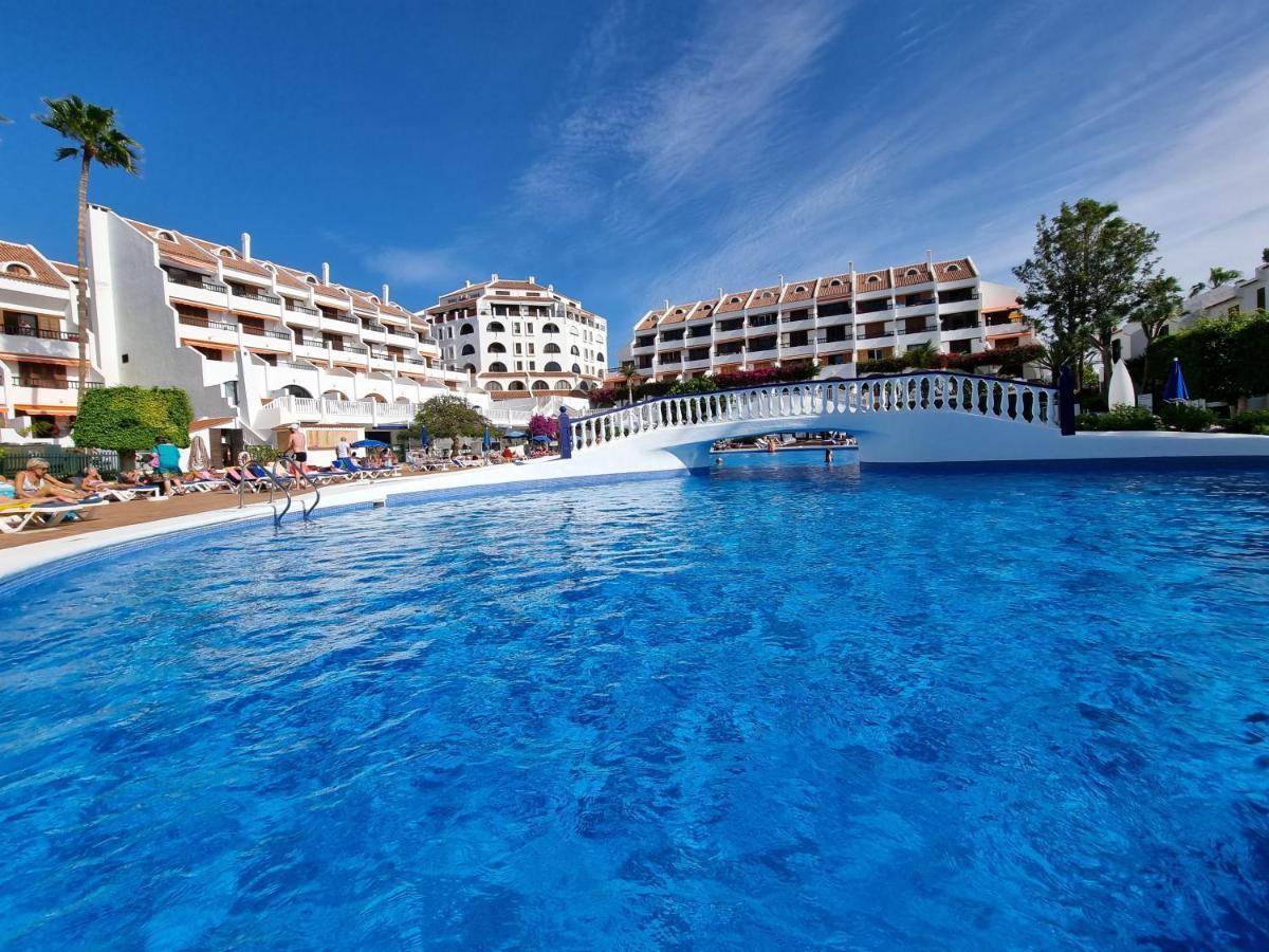 Duplex Apartment Vistamar, Sea-View, Heated Pool In Parque Santiago 2, Wifi Playa de las Américas Exterior foto