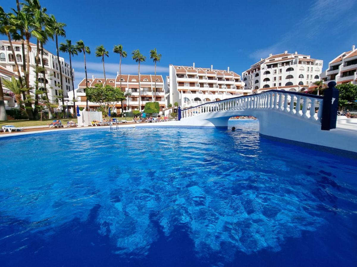 Duplex Apartment Vistamar, Sea-View, Heated Pool In Parque Santiago 2, Wifi Playa de las Américas Exterior foto