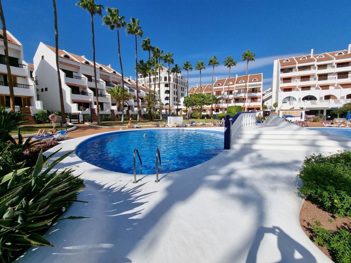 Duplex Apartment Vistamar, Sea-View, Heated Pool In Parque Santiago 2, Wifi Playa de las Américas Exterior foto
